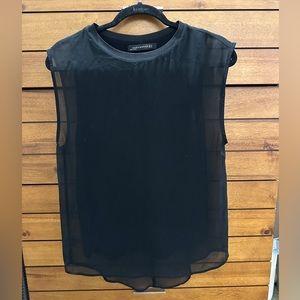 Zara black blouse XS